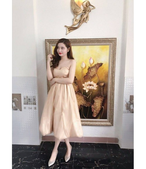 Váy tiểu thư hàn quốc đầm bánh bèo ulzzang cao cấp VT95  Shopee Việt Nam